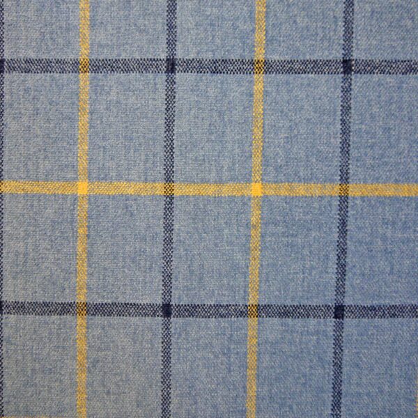 Lana Window Pane Fabric Col Ocean